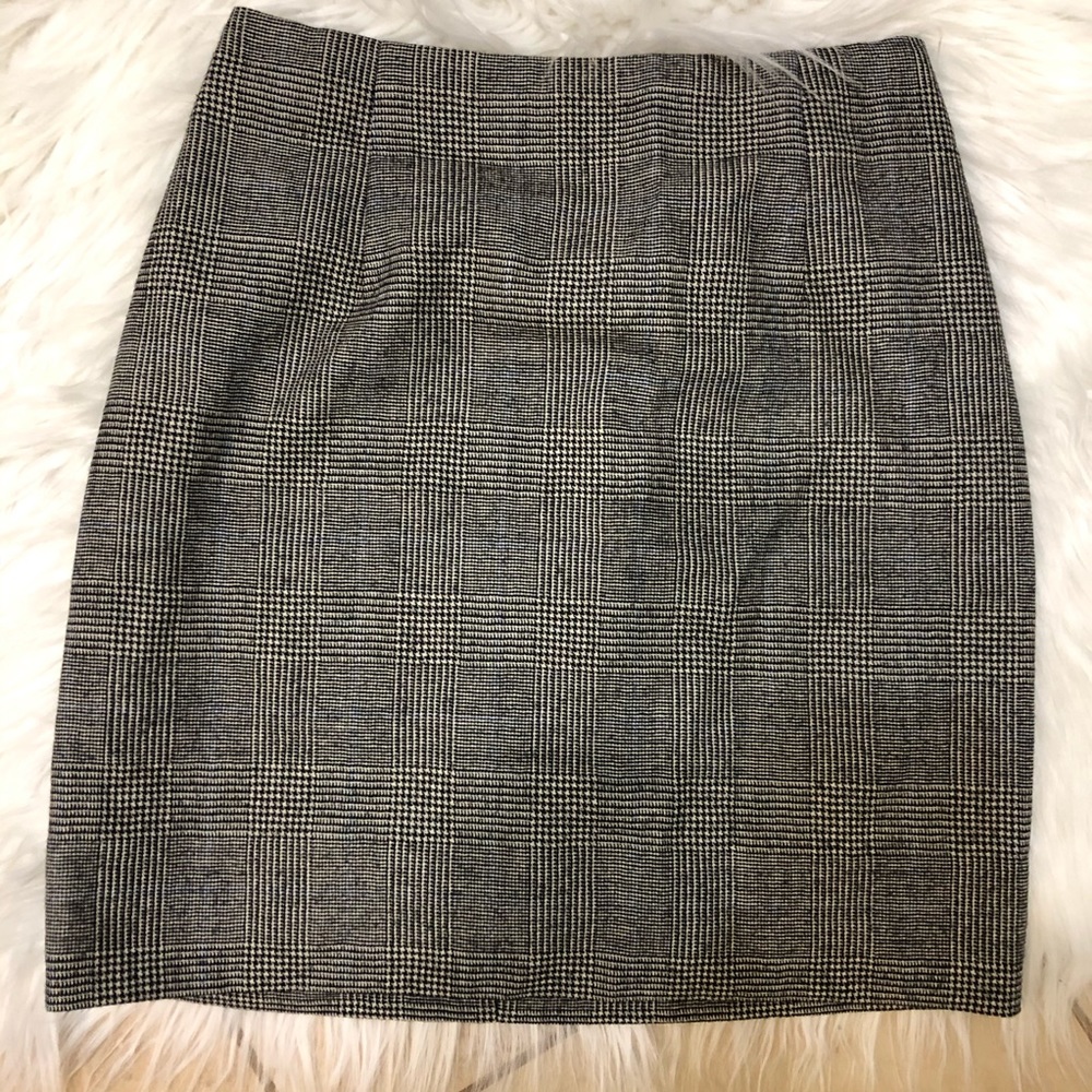 Valentino Vintage plaid mini skirt